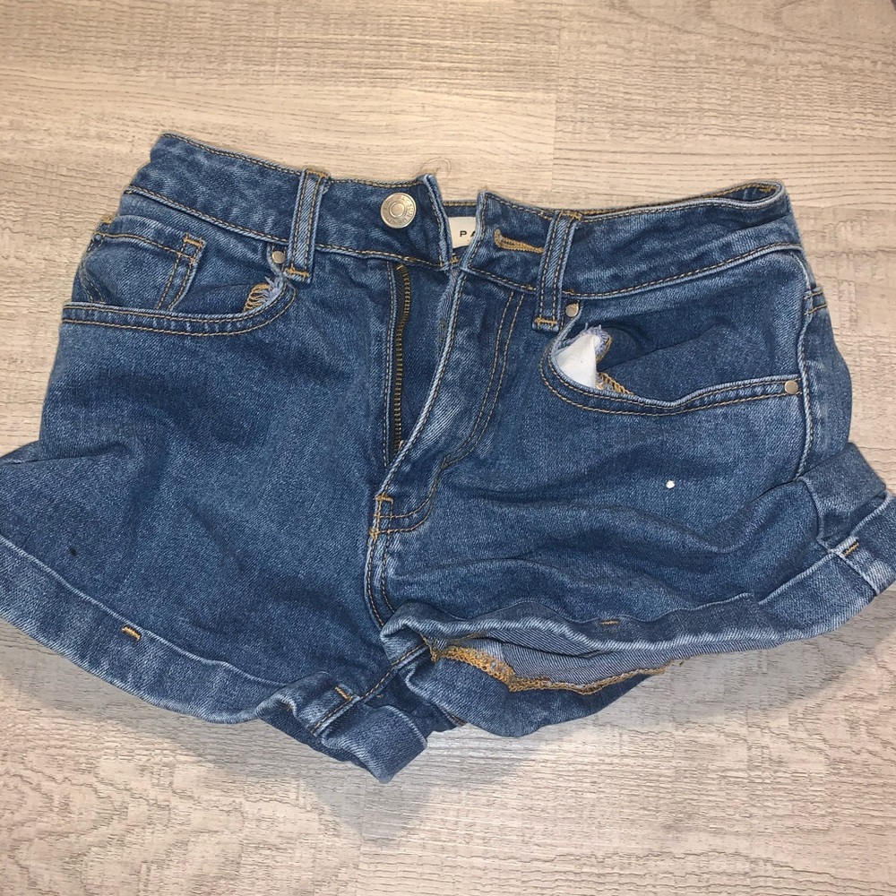 Pacsun mom jean shorts!